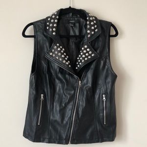2/$20 Studded Leather Vest